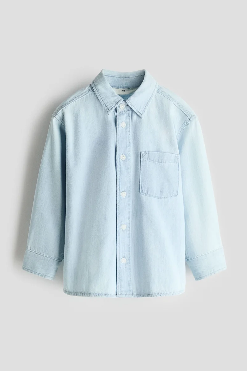 H&M Cotton denim shirt