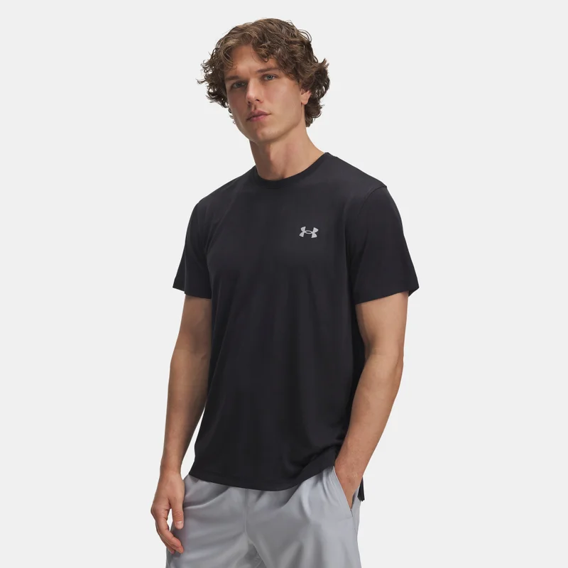 UNDER ARMOUR Men's Launch Camo Running T-Shirt
