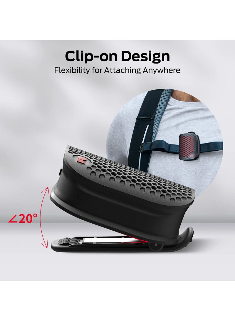 Monster M3 Wearable Portable Detective Magnetic Speaker Clip-on Bluetooth Speaker TWS Stereo Broadcast Portable Speaker - Image 2
