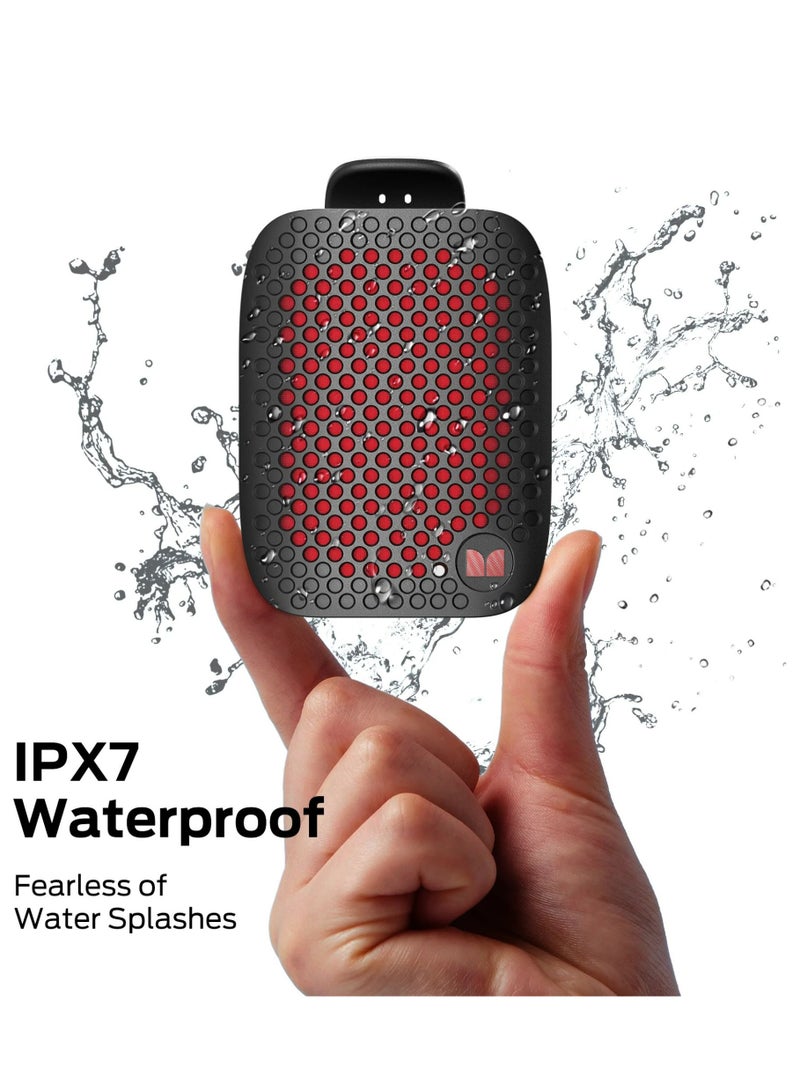 Monster M3 Wearable Portable Detective Magnetic Speaker Clip-on Bluetooth Speaker TWS Stereo Broadcast Portable Speaker - Image 5