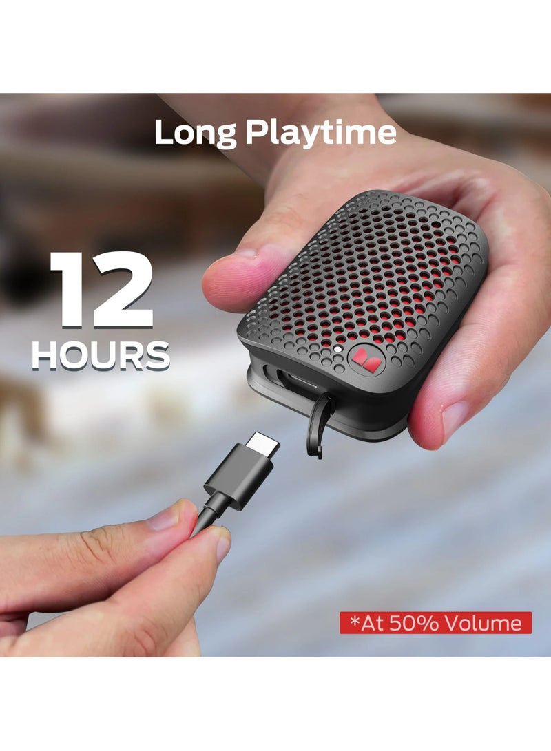Monster M3 Wearable Portable Detective Magnetic Speaker Clip-on Bluetooth Speaker TWS Stereo Broadcast Portable Speaker - Image 3