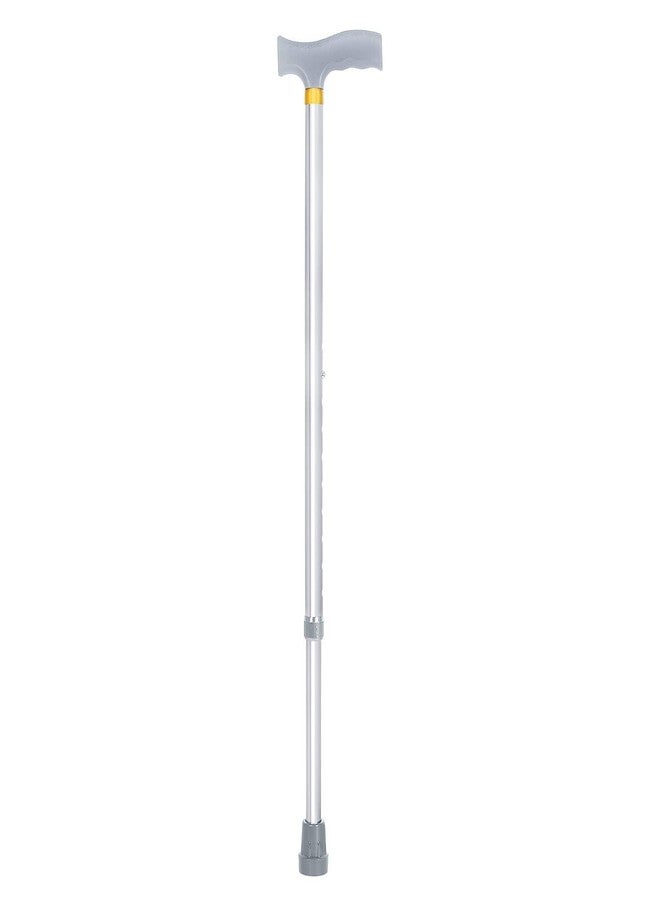 MVM Enterprise Premium Walking Stick Mobility Aid Folding Walking Stick with Small, Comfortable Handle for Elderly, Seniors, Disabled,Aluminum Single L-Shaped Walking Stick - Image 2
