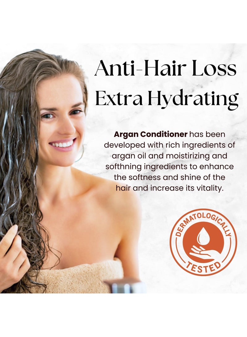 Skin Doctor Moroccan Argan Oil Shampoo & Conditioner Pack - Ultra Hydrating - Repairs and Protects Dry Hair - Improves Hair Health - Soften & Strengthen Hair for Damaged, Dry Frizzy and Hair Loss (1000 ml) - Image 4