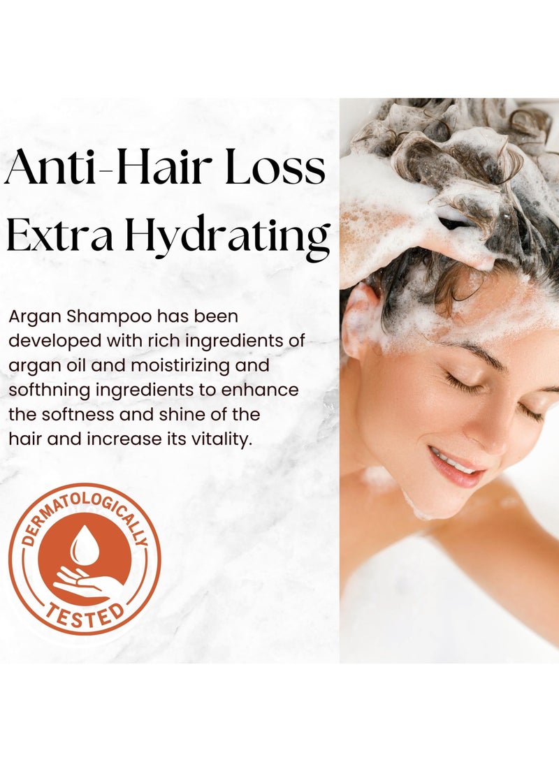 Skin Doctor Moroccan Argan Oil Shampoo & Conditioner Pack - Ultra Hydrating - Repairs and Protects Dry Hair - Improves Hair Health - Soften & Strengthen Hair for Damaged, Dry Frizzy and Hair Loss (1000 ml) - Image 3