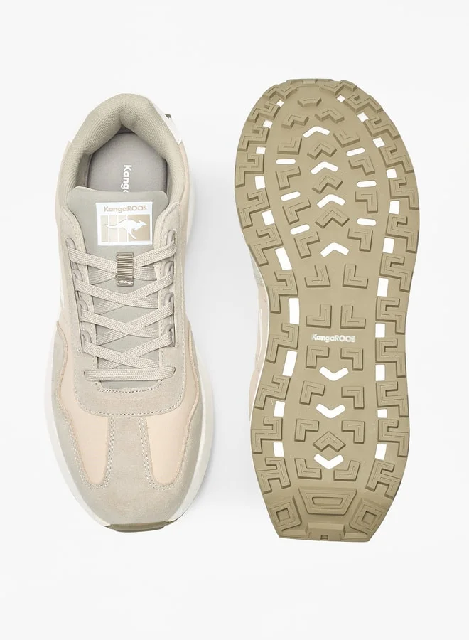 kangaROOS Colourblock Walking Shoes with Lace-Up Closure