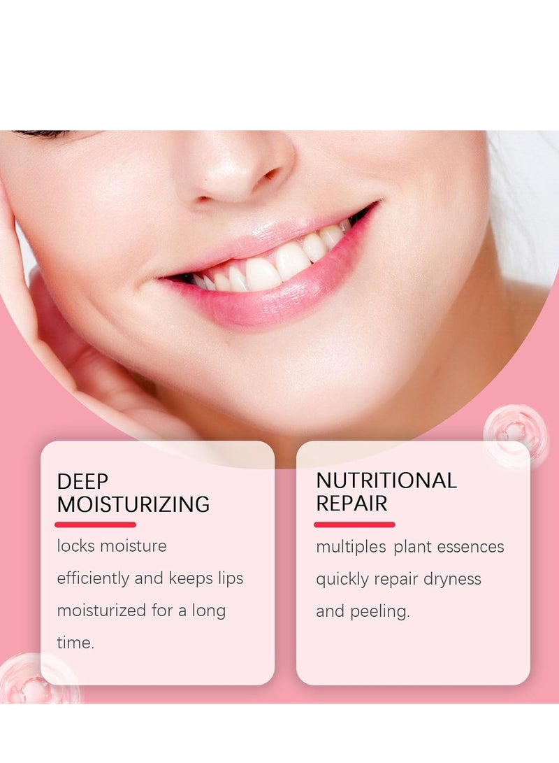 جينشين Lip Serum ، تفتيح الشفاه للشفاه الداكنة ، مرطب الشفاه Remover Dark Lips Lip Moisturizer Nourishing Essence ، سيروم الشفاه المنعش للشفاه الداكنة والجافة ، تفتيح الشفاه للشفاه الداكنة 18 غرام - Image 3