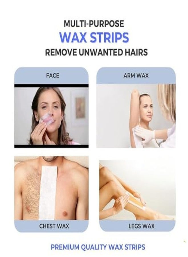 CLAMY Full Body Wax Strips with Honey Extract Instant Removal Silky Smoothness Upto 4 Weeks (20 Strips + 2 Finish Wipes) Honey - Image 5