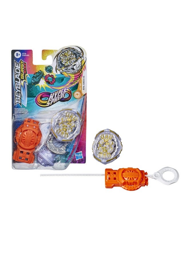 Bey Blade Beyblade Burst Rise Hypersphere Royal Genesis G5 Starter Pack - Stamina Type Battling Top Toy and Right/Left-Spin Launcher, Ages 8 and Up - Image 4