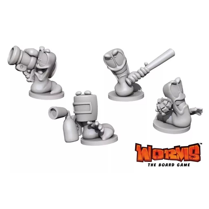 Mantic Games: Worms: The Board Game - Hilarious Tabletop Game Incorporating All The Fun & Shenanigans from The Classic Video Game  Age 10+  2-6 Player - Image 3