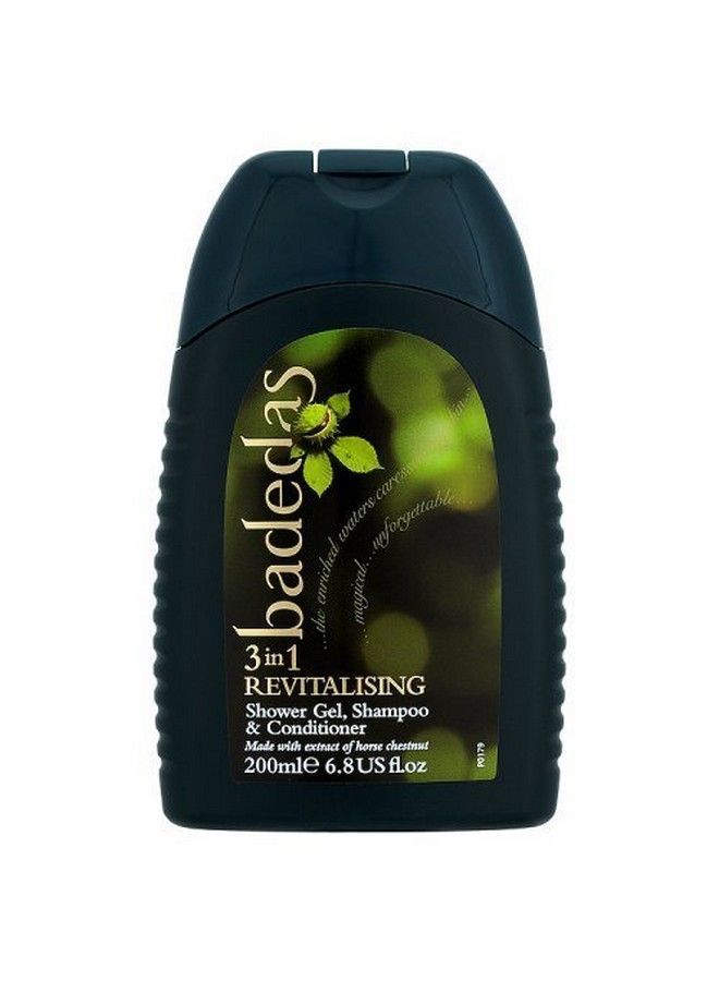 Badedas Revitalising Shower Shampoo And Conditioner With Extract Of Horse Chestnut 200Ml/6.8Oz By Badedas - Image 1