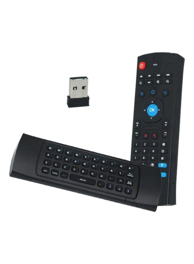 زبون Mx3-M 2.4G لوحة مفاتيح وماوس لاسلكي للتحكم عن بعد مع ميكروفون مدمج لصندوق تلفزيون أندرويد - Image 2