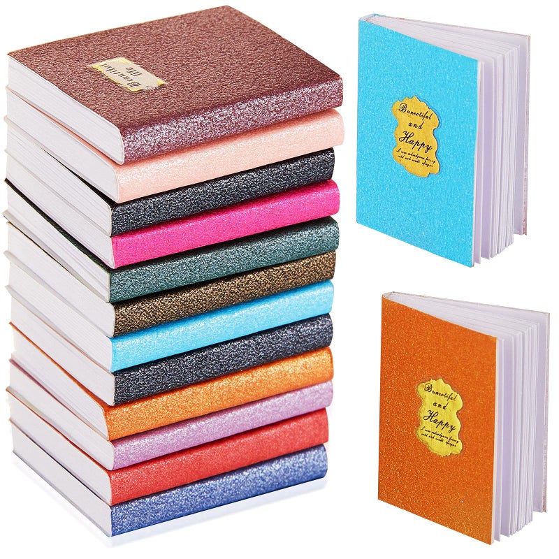 Sumind 12 Pieces 112 Scale Miniatures Dollhouse Books Mini Book Assorted Miniatures Dollhouse Tiny Books Decoration Accessories Doll Toy Supplies Assorted Style - Image 2