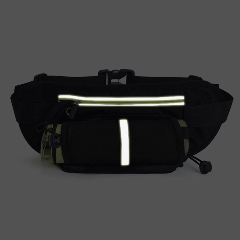 Running Waist Belt Bag Bum Bag with Water Bottle Holder for Sports Cycling Jogging Climbing Hiking Dog Walking Traveling - Image 2