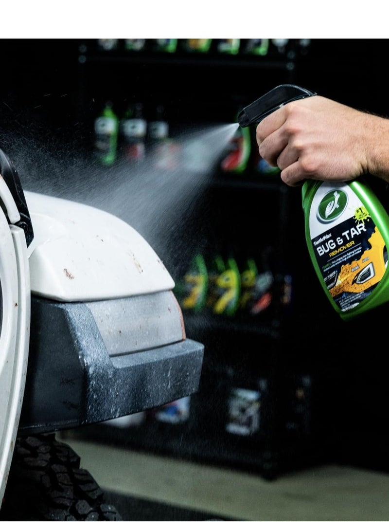 TurtleWax Turtle Wax Bug & Tar Remover Spray 473ml Car Exterior Cleaner for Bugs Tar Tree Sap Road Grime Paint Safe Pre Wash Spot Cleaning Formula for Cars Trucks Motorcycles RVs Fast Acting Automotive Surface Cleaning Spray TW-BTR473. - Image 5