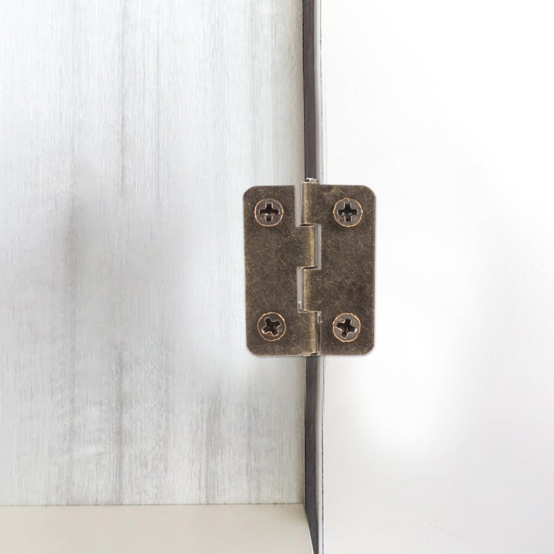 Antique Copper Miniature Hinges 1 Inch 20 Pcs For Jewelry Box Bird House - Image 5