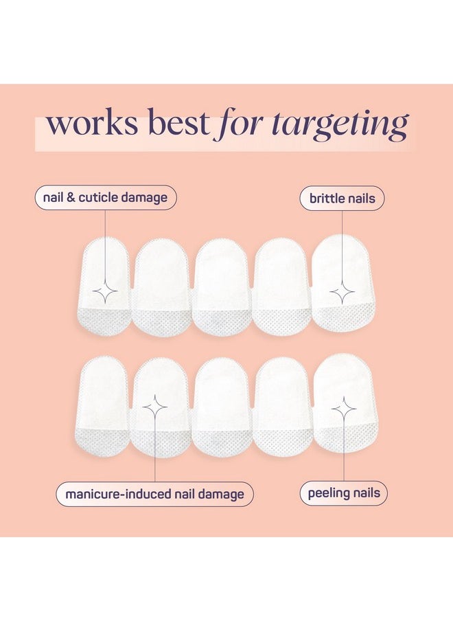 SpaLife - Japanese Camellia Oil & Vitamin E Nail Cuticle Wrap 6Pack (60 Count) Moisturizing Nail Masks Dermatologist Recommended Hydrating Cuticle Repair Mask For Brittle Nails Nail Spa Treatment - Image 1