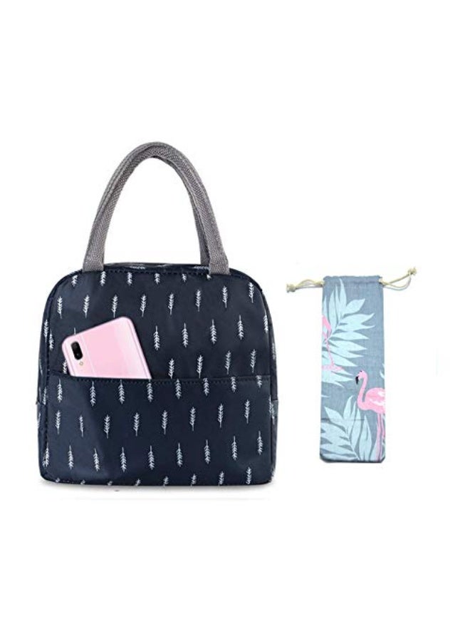 Binoster Binoster Insulated Lunch Bag Tote Bag for Women Wide Open Insulated Cooler Bag Water-resistant Thermal Leak-Proof Lunch Organizer For Men Girls Children Outdoor Picnic Work - Image 1