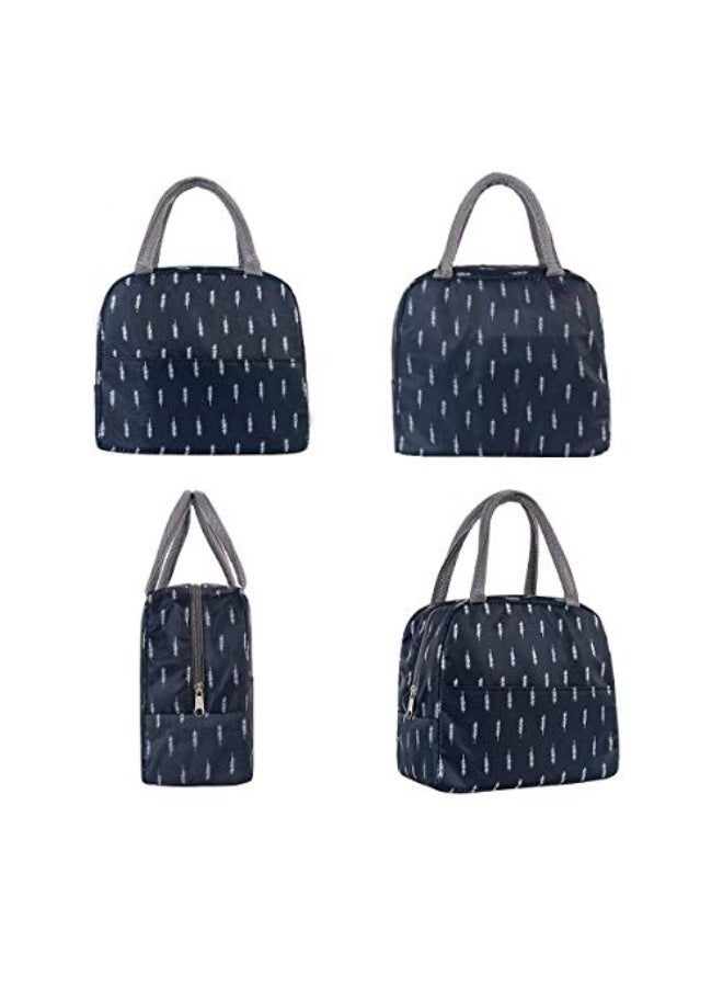 Binoster Binoster Insulated Lunch Bag Tote Bag for Women Wide Open Insulated Cooler Bag Water-resistant Thermal Leak-Proof Lunch Organizer For Men Girls Children Outdoor Picnic Work - Image 4