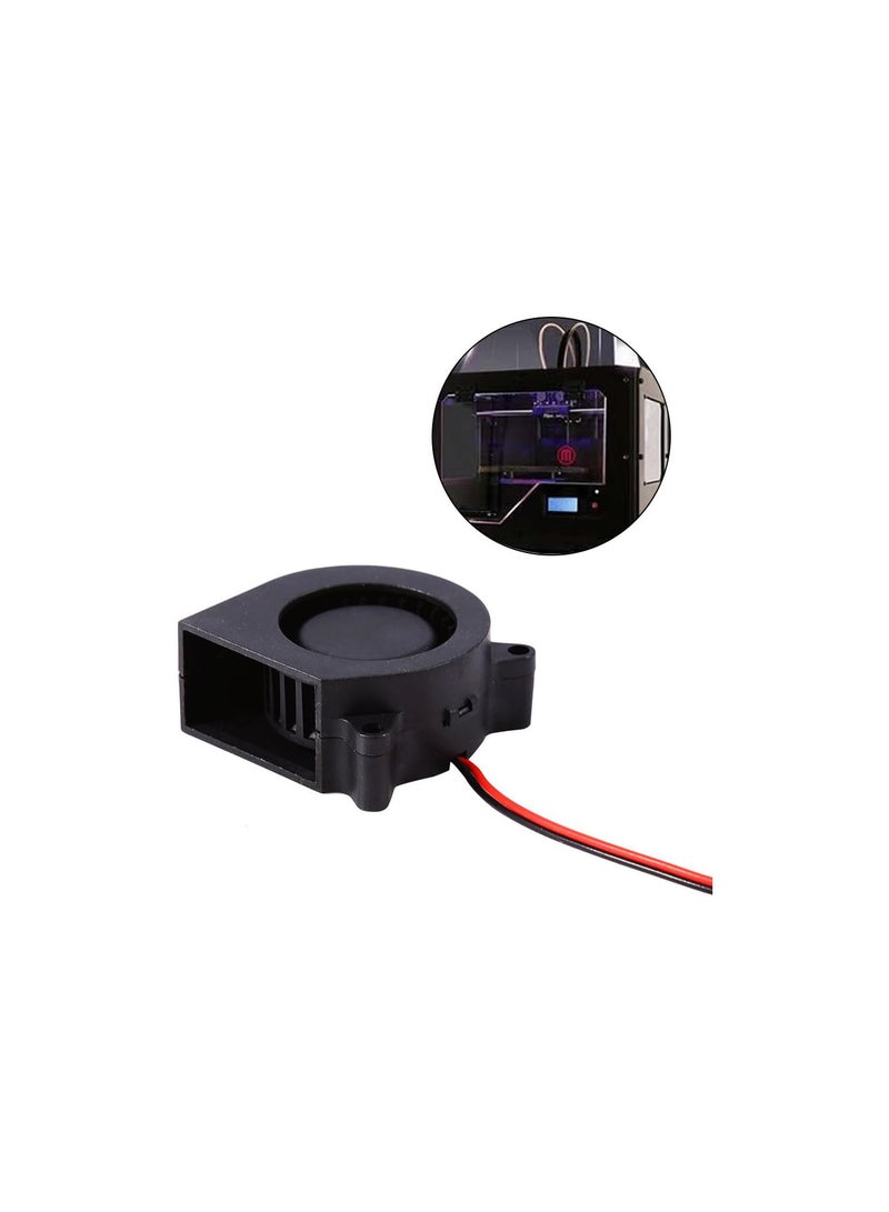 جي جوت مروحة تبريد تيار مستمر 12 فولت، منفاخ هواء توربيني، ملحق منخفض الضوضاء لطابعة ثلاثية الأبعاد - Image 4