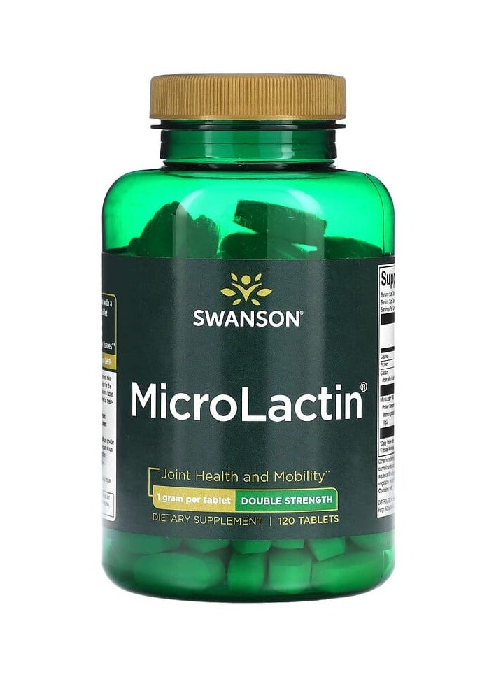 MicroLactin Double Strength 1 g 120 Tablets