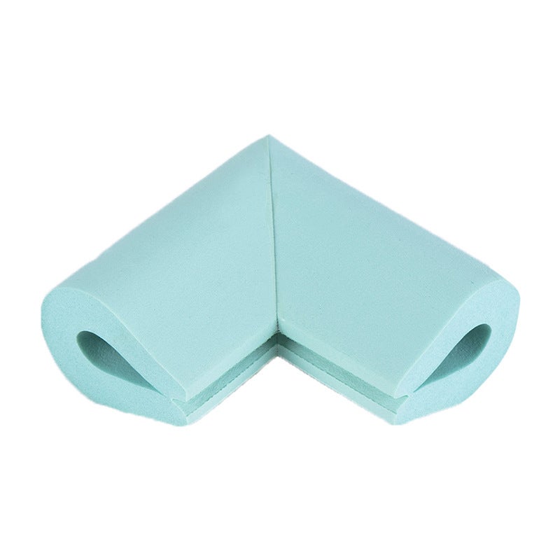 U-shaped Corner Protector Child Safety Cushion Light green Light green
