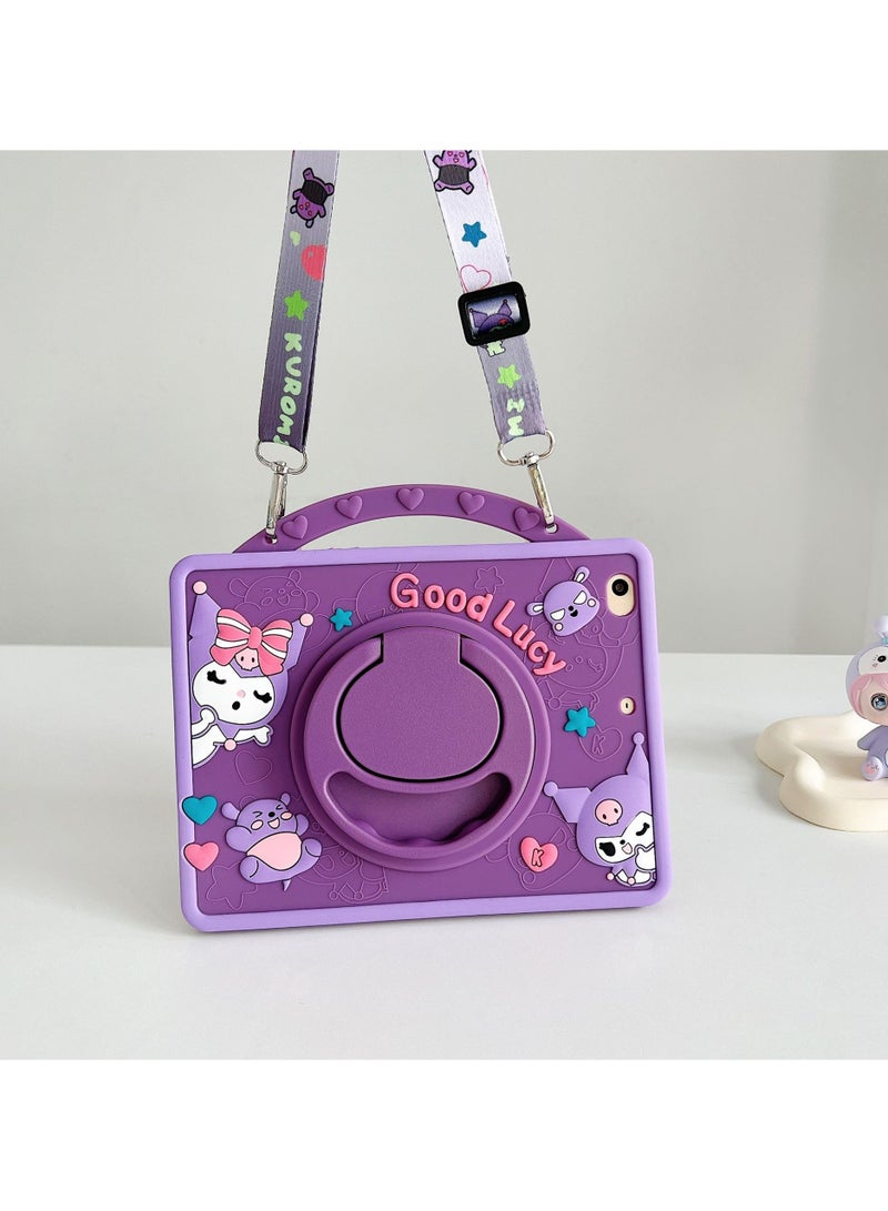 general Child case compatible with Huawei MatePad 11.5s 2024, cute child tablet case with pen slot, shock-proof lightweight handle holder with shoulder strap handle and stand - Image 1