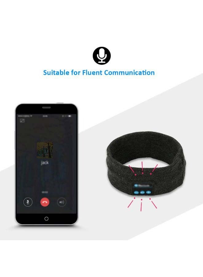 BT5.0 Knitted Headband Headwear Headphone  - Image 2
