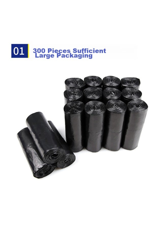 Yessel Yizhixuan Vest Garbage Bags, 300 Count, Single-sided 0.7 Microns, Black, 45*60cm, Thickened, For Home And Office Use - Image 3