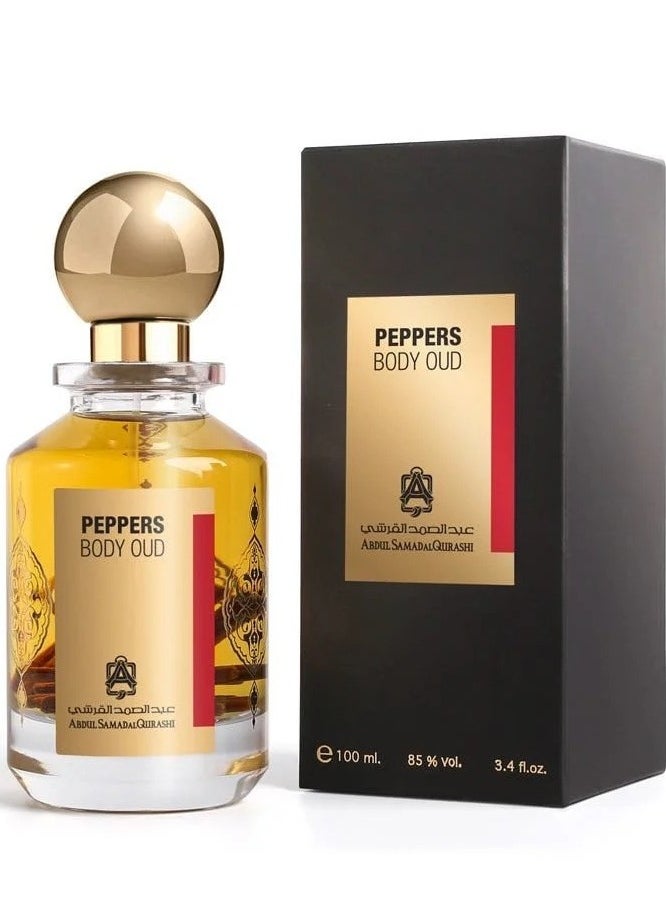Abdul Samad Al Qurashi - Peppers Body Oud perfume 100ml - Image 1