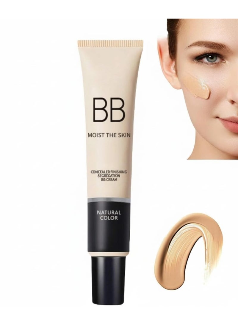 KASTWAVE Hydrating BB Cream Foundation, Color Correcting Tinted Moisturizer with SPF 50, Full-Coverage, Long-Lasting for All Skin Types – Medium, Light - Image 3