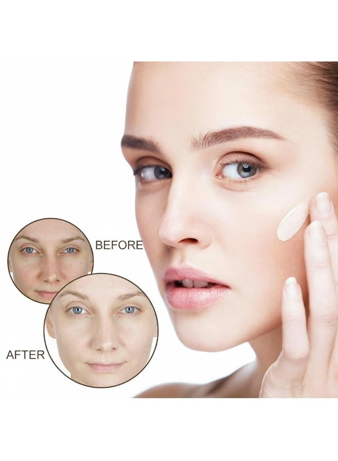 KASTWAVE Hydrating BB Cream Foundation, Color Correcting Tinted Moisturizer with SPF 50, Full-Coverage, Long-Lasting for All Skin Types – Medium, Light - Image 5