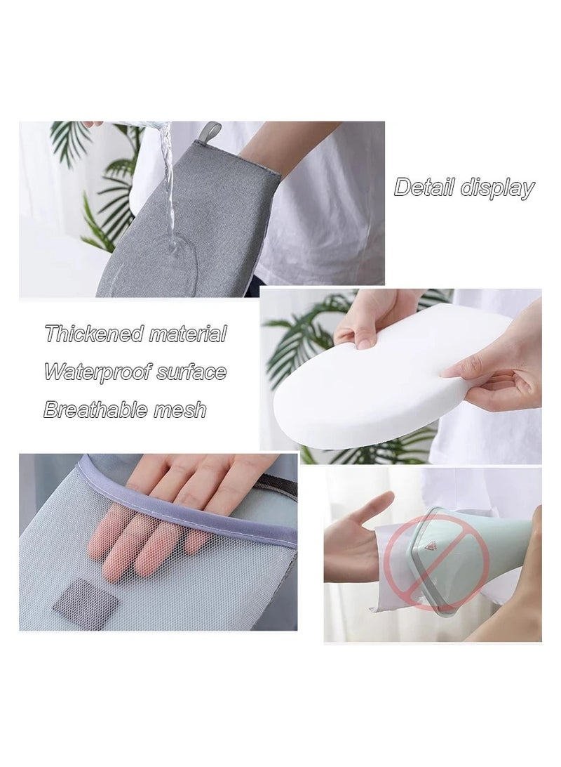 A Glove In The Hand Replaces The Ironing Board It Is A Small Quick Manual Ironing Pad It Is Lined To Prevent Burns From The Iron It Is Heat Resistant And Easy To Store. - Image 5