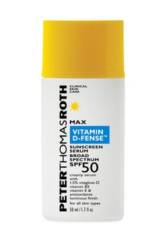 PETER THOMAS ROTH Max Vitamin D-Fense Sunscreen Serum Broad Spectrum SPF 50 50ml 