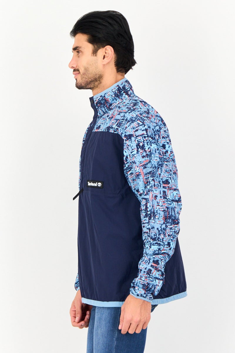 Timberland Men Summer Stipple Packable Outdoor Jacket, Navy - Image 4