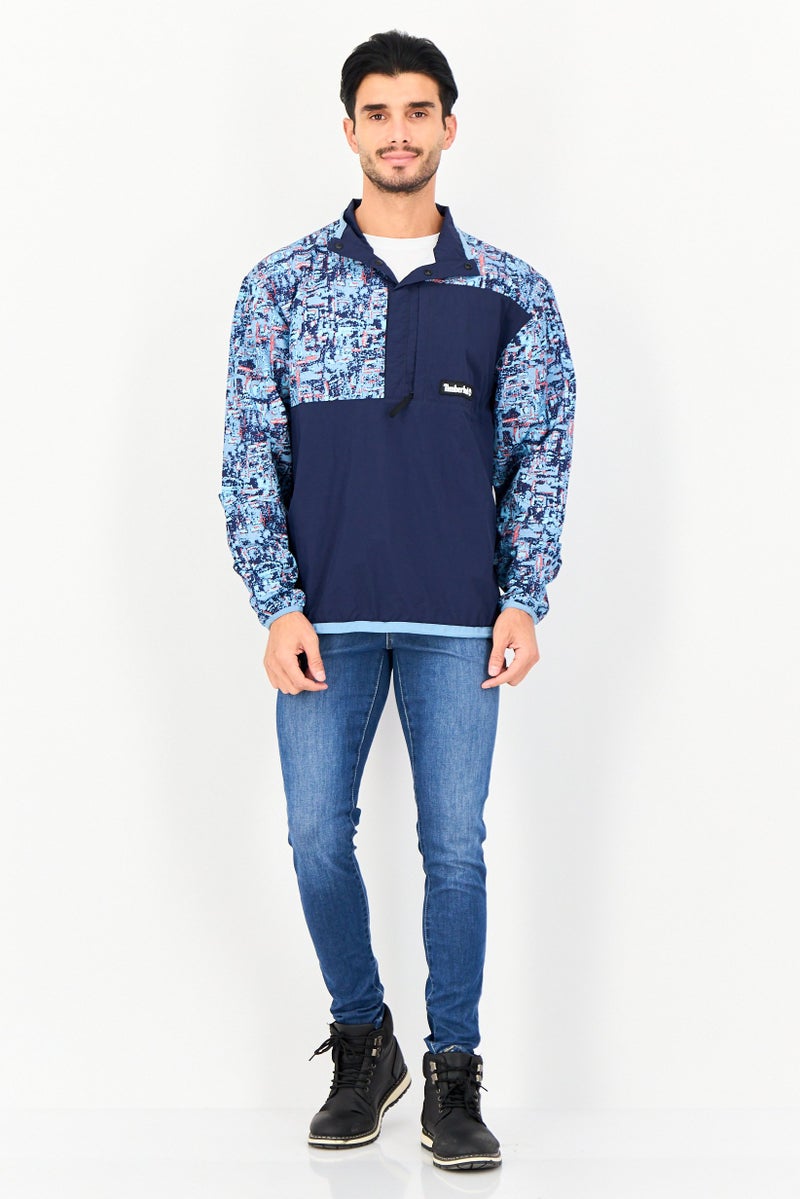 Timberland Men Summer Stipple Packable Outdoor Jacket, Navy - Image 2