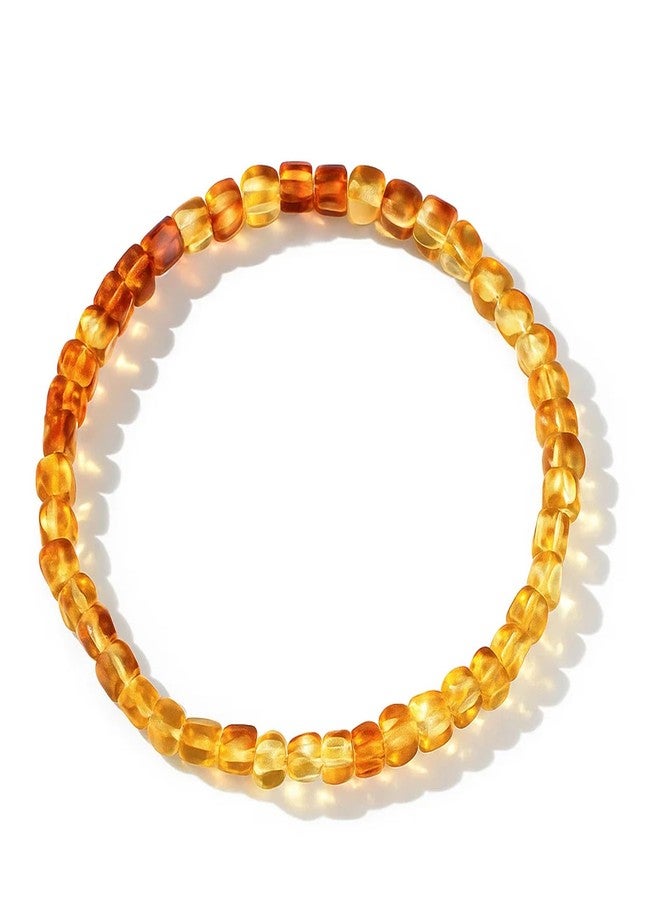 CZFSWT Amber Bracelet for Women, Ambers Jewelry for Women, Gold Beaded Bracelets for Women Suitable for Fashion Accessories and Amber Jewelry Enthusiasts - Image 1