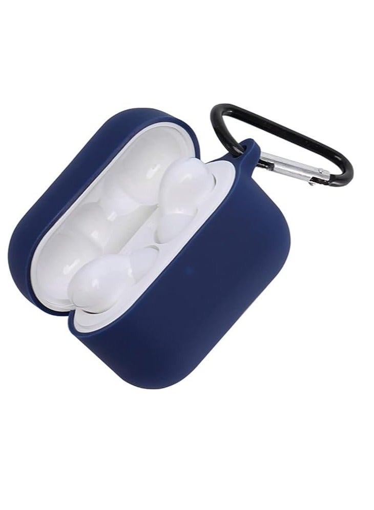Silica Shockproof Anti-dust Frame Sleeve Washable Case Protector for Honor Earbuds X2 - Blue  - Image 2