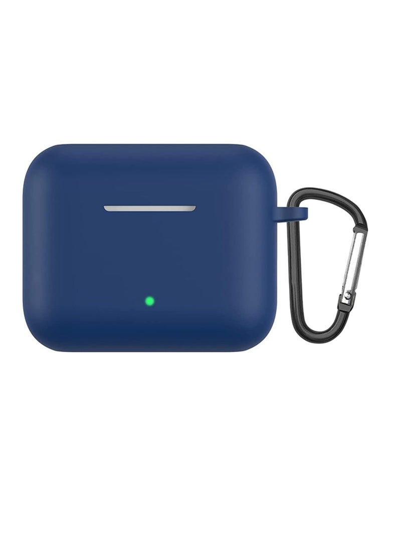 Silica Shockproof Anti-dust Frame Sleeve Washable Case Protector for Honor Earbuds X2 - Blue  - Image 1