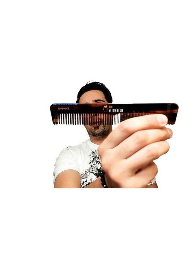 هير ستيويشن - مشط رجالي للشعر السميك أو الناعم للحية أو الرأس - Image 1