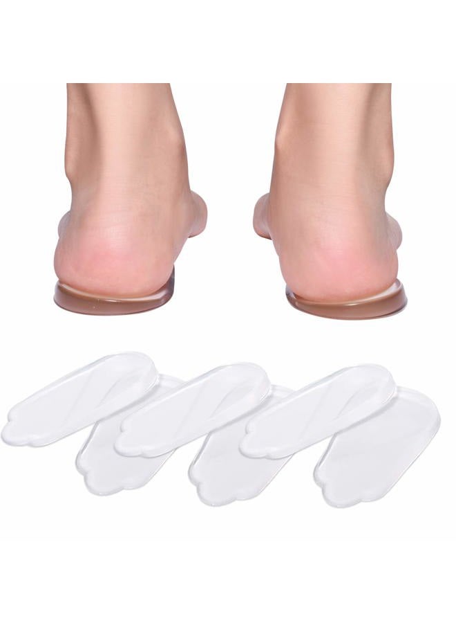 JUMPOW Medial & Lateral Heel Wedge Silicone Insoles, Supination & Pronation Corrective Heel Insoles, Gel Adhesive Shoe Inserts for Foot Alignment, Knock Knee Pain, Bow Legs, O/X Type Leg - Image 1