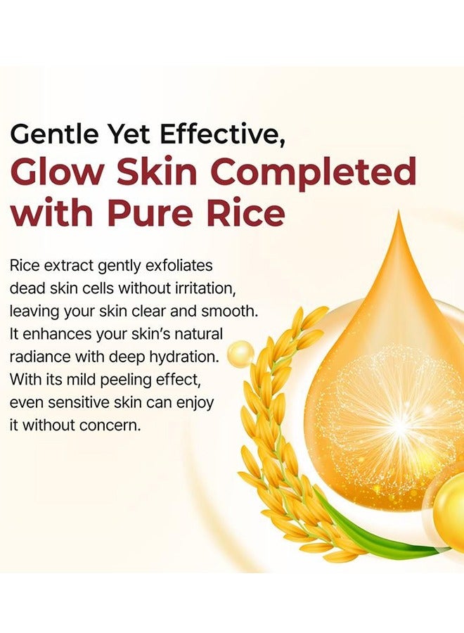 دكتور ميلاكسين أمبولات الأرز المتوهجة من دكتور ميلاكسين - سيروم لتفتيح البشرة، المسام، الرؤوس السوداء، تقشير الدهون، العناية بالتقشير، ملمس ماء نخالة الأرز، مستخلص نخالة الأرز، الأرز الأبيض، الأرز الأسود، الرؤوس السوداء، البشرة الجافة - Image 5