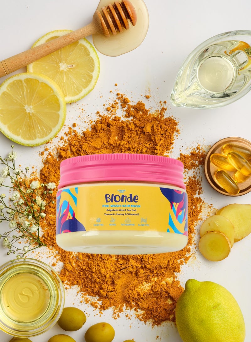 Chaos Kids Blonde Hair Mask , (Travel Size) 150 ml - Image 3