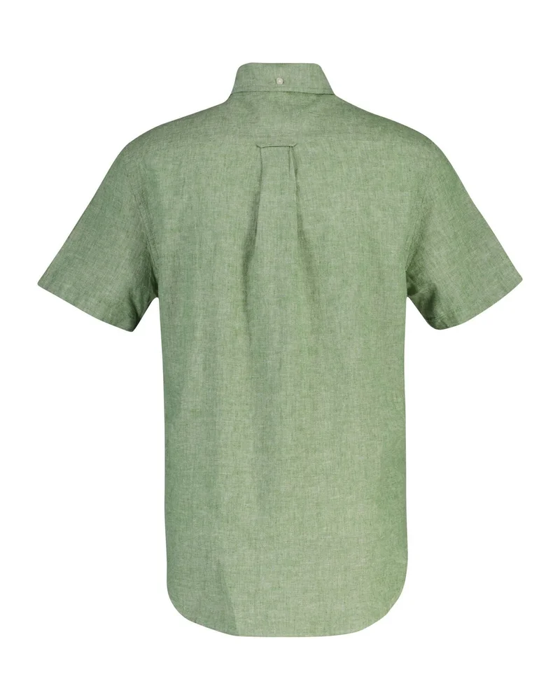 GANT  Regular Cotton Linen Short SleeveShirt for Men | Best Price UAE