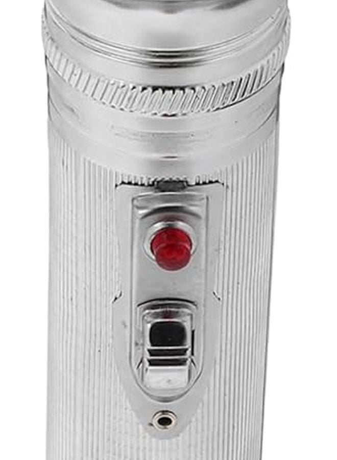 مصباح يدوي معدني قديم بأسلوب السبعينات بأبعاد 17.5 × 4.6 × 4.6 سم، مناسب لديكور المنزل ومستلزمات الحفلات. - Image 2