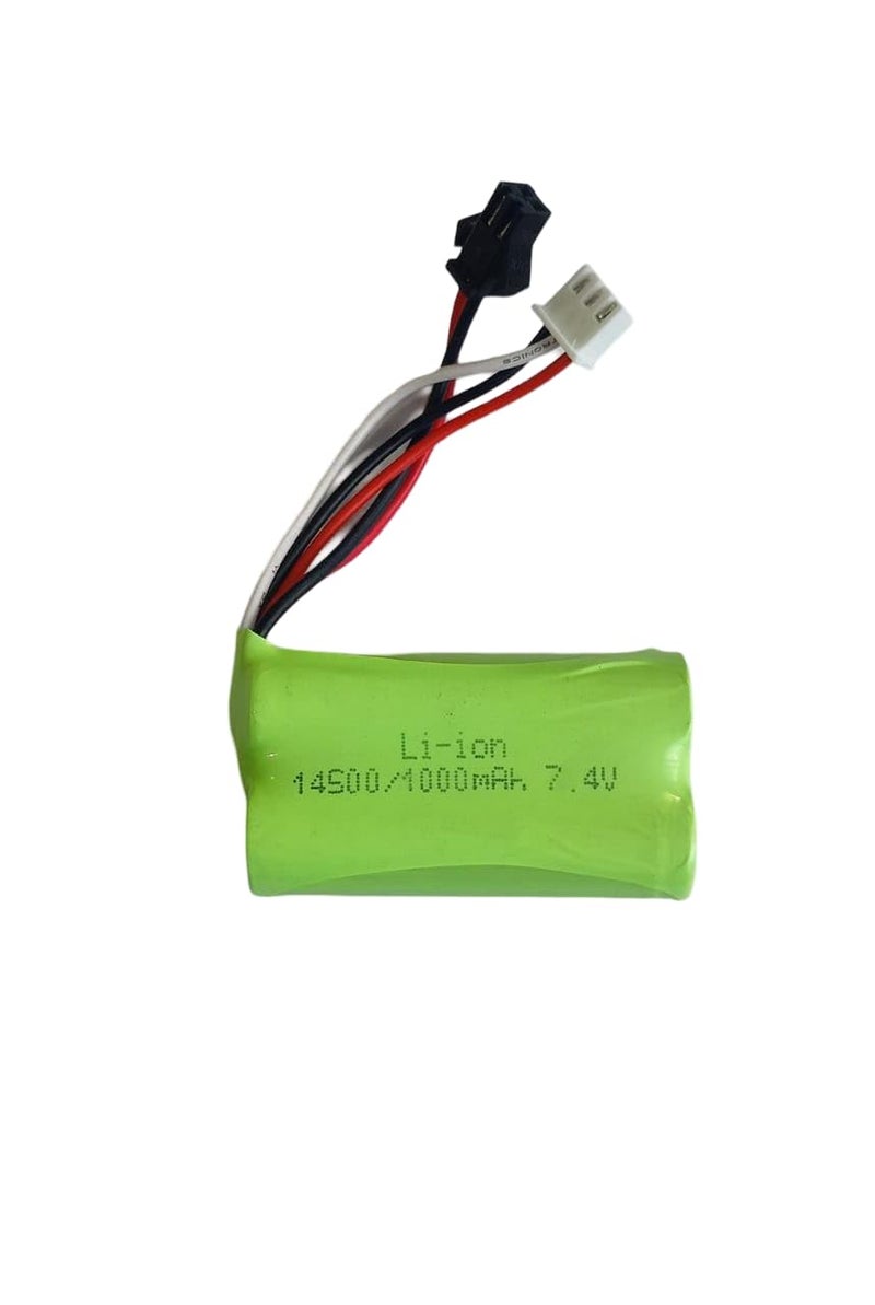 KP Original Battery KP Original 7.4V 1000Mah SM2P with JST 3Pin Balance Charging Connector Plug li-on Battery for S033 UDI U12A QS 8019 RC Toys - Image 1