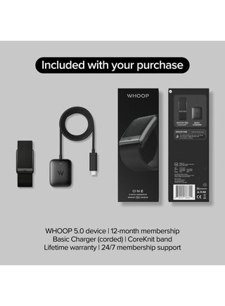 One – 12-Month Membership – 5.0 Health and Fitness Wearable – 24/7 Activity Tracker with VO2 Max, Sleep Tracking, Personalized Coaching, Menstrual Cycle Insights – 14+ Days Battery Life - One Onyx - view 5