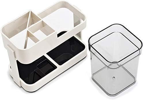ATOOZED 1 Cup Toothbrush Toothpaste Stand Holder Bathroom Storage Organizer - Image 3
