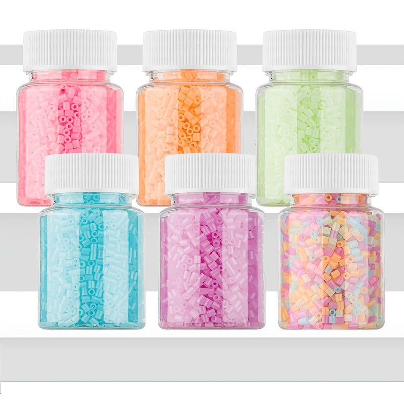 2005Pcs Plastic Fuse Beads For Pixel Art Vibrant Colors Craft Decorations - Image 3