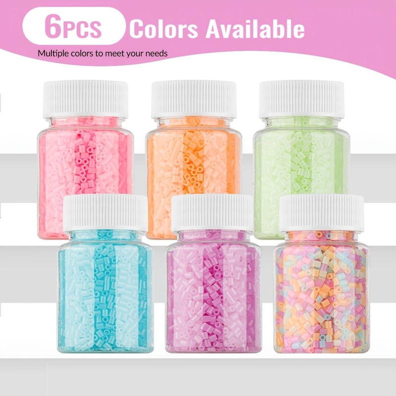 2005Pcs Plastic Fuse Beads For Pixel Art Vibrant Colors Craft Decorations - Image 5