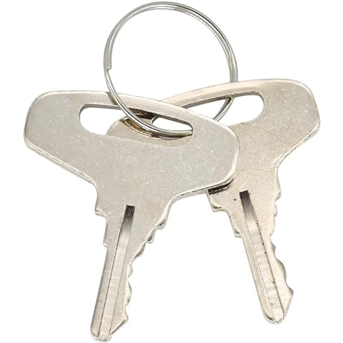 Notonmek Ignition Keys 66711-55240 55240 Fit Kubota,Allmand, Broce, Finn, Gehl, Kubota, Lay-Mor, Tenant, Thomas for Tractor Generator B&GL Series B5200D B6200D B7200D B7200E B8200DP - Image 1